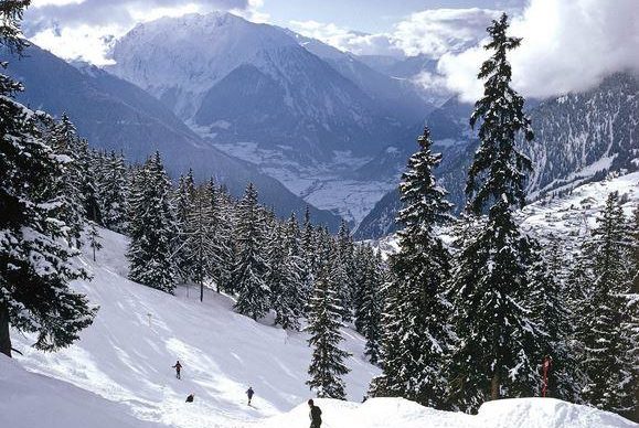 Esquiar en Suiza en los Alpes Suizos