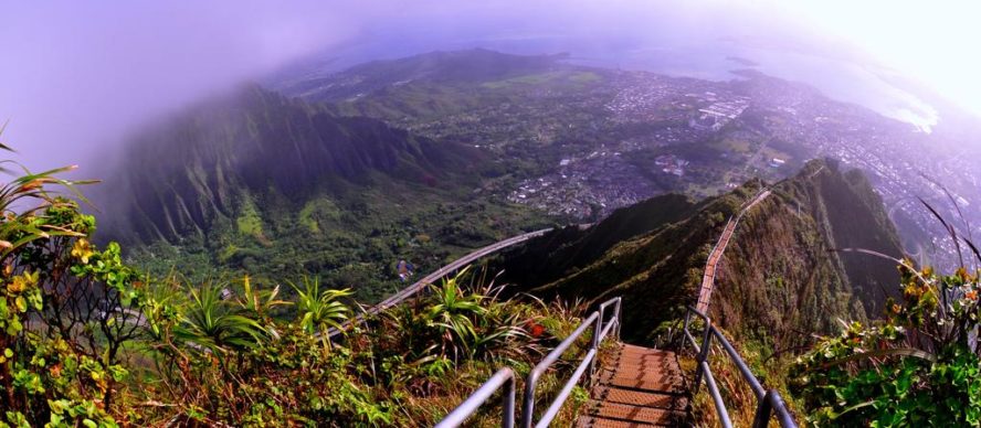 La Escalera al Cielo en Hawaii