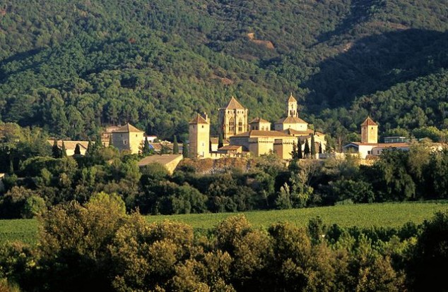 maravillas El Real Monasterio de Santa María de Poblet en Tarragona