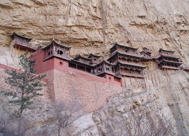 Monasterio Colgante, uno de los monumentos más notables de China