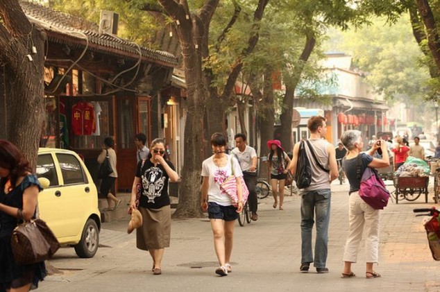 Nanluoguxiang la calle yuppie de Pekín