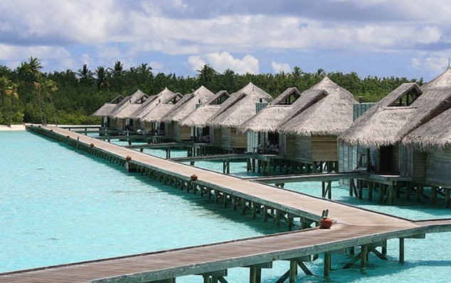 Resorts de lujo en las Maldivas