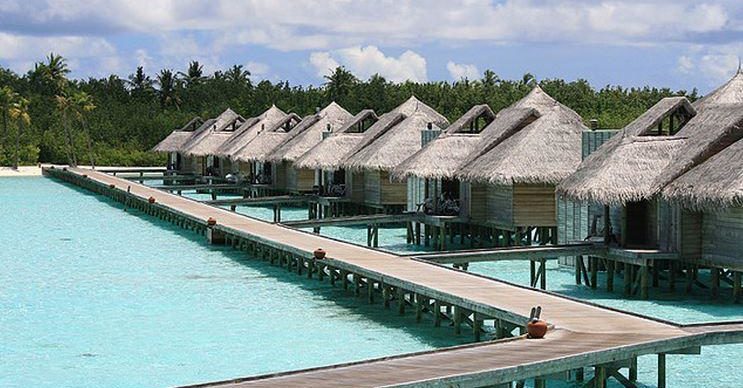 Resorts de lujo en las Maldivas