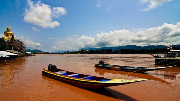 Río Mekong en Laos