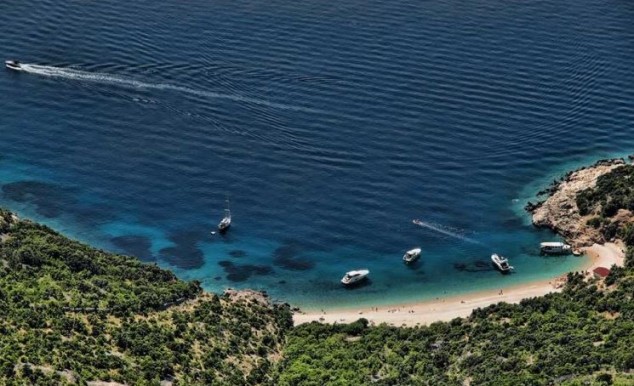 Sveti Ivan la playa más famosa de la isla de Cres