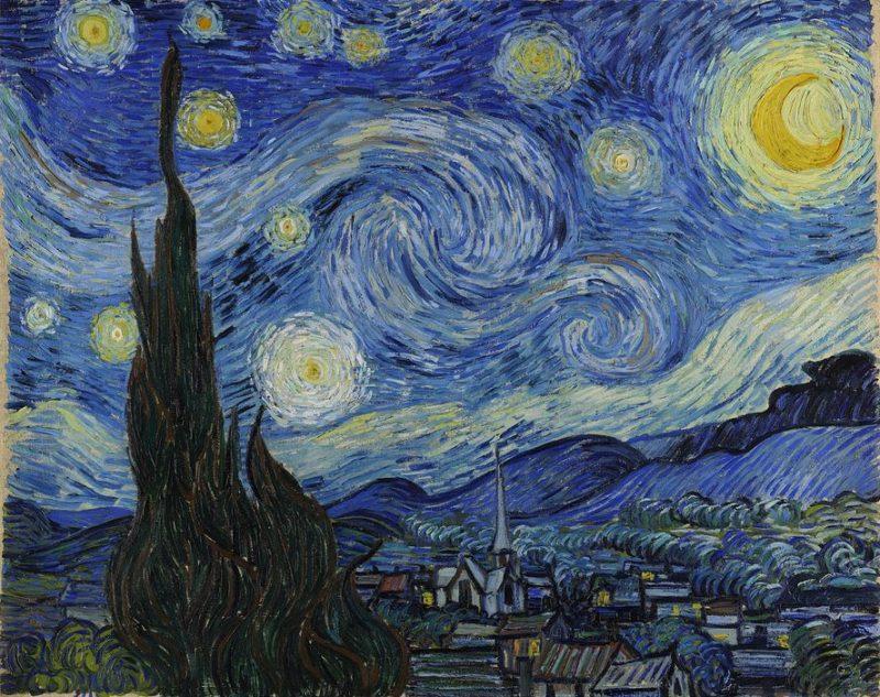 La noche estrellada por Vincent van Gogh