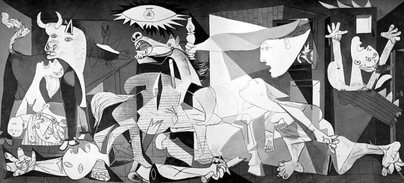 Guernica famosa pintura de Pablo Picasso