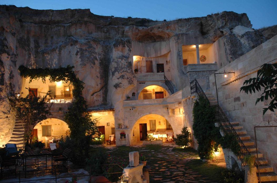 hoteles cuevas capadocia turquia